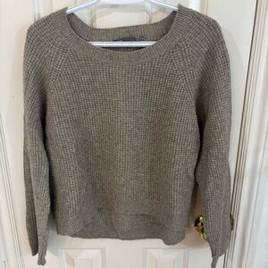 Theory Grey waffle texture sweater * accepting offers  please look at all pics